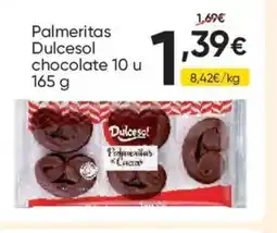 FROIZ DULCESOL Palmeritas chocolate 10 u oferta