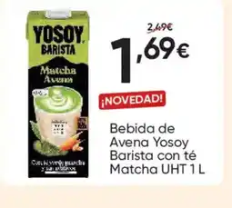 FROIZ YOSOY BARISTA Bebida de Avena con té Matcha oferta