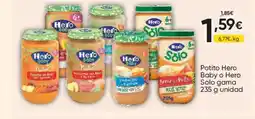 FROIZ Potito Hero Baby o Hero Solo gama oferta