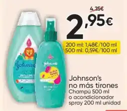 FROIZ JOHNSON'S no más tirones oferta