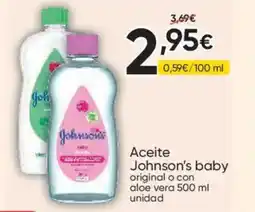 FROIZ JOHNSON'S BABY Aceite oferta
