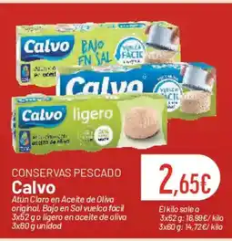 FROIZ CALVO Conservas pescado oferta