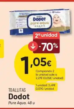 FROIZ DODOT Toallitas oferta