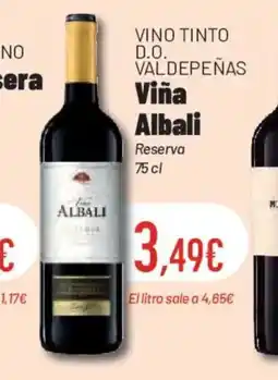 FROIZ VIÑA ALBALI Vino tinto d.o. valdepeñas oferta