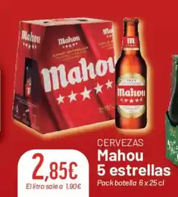 FROIZ MAHOU 5 ESTRELLAS Cervezas oferta