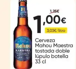 FROIZ Cerveza Malo Mahou Maestra tostada doble lúpulo botella oferta