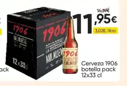 FROIZ Cerveza 1906 botella oferta