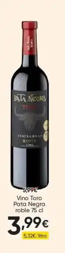 FROIZ PATA NEGRA Vino Toro roble oferta