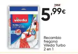 FROIZ VILEDA Recambio fregona Turbo 2 en 1 oferta