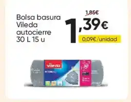FROIZ VILEDA Bolsa basura autocierre oferta