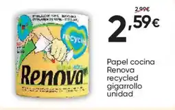 FROIZ RENOVA Papel cocina recycled gigarrollo unidad oferta