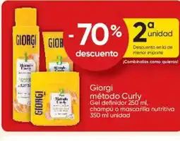FROIZ GIORGI método Curly oferta