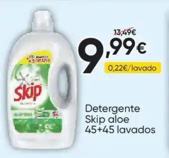 FROIZ SKIP Detergente aloe 45+45 lavados oferta