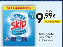 FROIZ SKIP Detergente polvo 50 lavados oferta