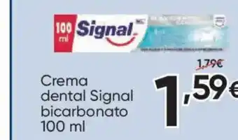 FROIZ SIGNAL Crema dental bicarbonato oferta