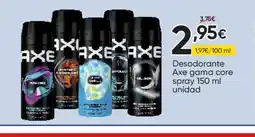 FROIZ AXE Desodorante gama core spray oferta