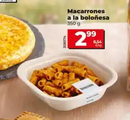 Maxi Dia Macarrones a la boloñesa oferta