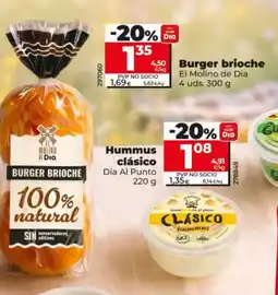 Maxi Dia EL MOLINO DE DIA Burger brioche oferta