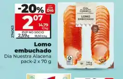 Maxi Dia DIA NUESTRA ALACENA Lomo embuchado oferta