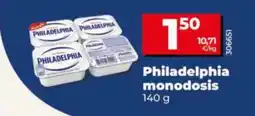 Maxi Dia PHILADELPHIA monodosis oferta