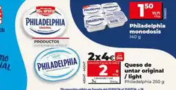 Maxi Dia PHILADELPHIA Queso de untar original /light oferta