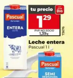 Maxi Dia PASCUAL Leche entera oferta