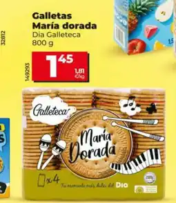 Maxi Dia DIA GALLETECA Galletas María dorada oferta