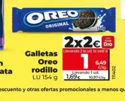 Maxi Dia OREO Galletas rodillo oferta
