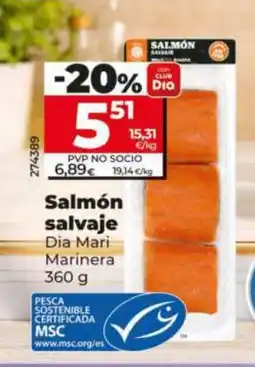 Maxi Dia DIA MARI MARINERA Salmón salvaje oferta