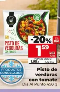 Maxi Dia DIA AL PUNTO Pisto de verduras con tomate oferta