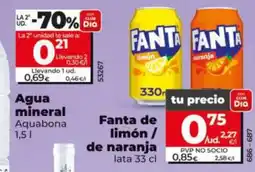 Maxi Dia FANTA de limón de naranja oferta