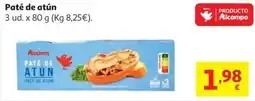Alcampo Paté de atún oferta