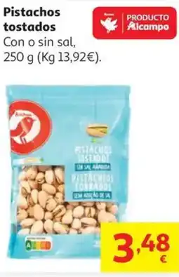 Alcampo Pistachos tostados oferta