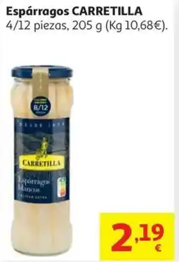 Alcampo CARRETILLA Espárragos 4/12 piezas oferta