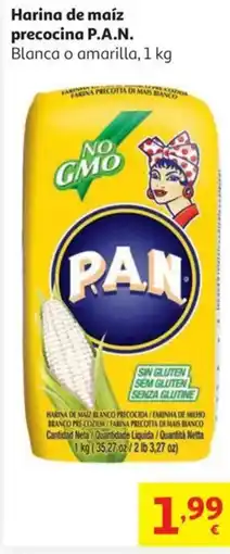 Alcampo P.A.N. Harina de maíz precocina oferta