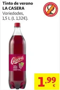 Alcampo LA CASERA Tinto de verano oferta