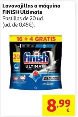 Alcampo FINISH Lavavajillas a máquina Ultimate oferta