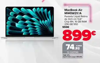Apple - macbook air mw0w3ya