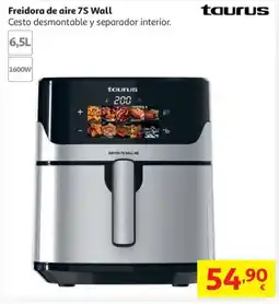 Alcampo TAURUS Freidora de aire 7S Wall oferta