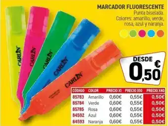 Marcador fluorescente