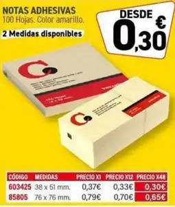 Carlin Notas adhesivas oferta