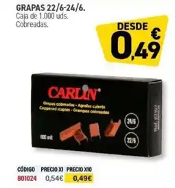 Carlin CARLIN GRAPAS 22/6-24/6 oferta