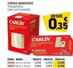 Carlin CARLIN Cintas adhesivas oferta