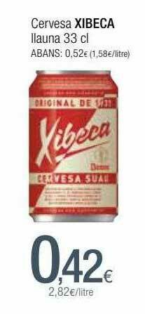 Condis Cervesa Xibeca oferta