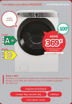 Mi electro HOOVER Lavadora secadora oferta