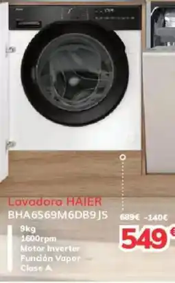 Mi electro HAIER Lavadora BHA6S69M6DB9JS oferta