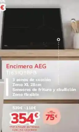 Mi electro AEG Encimera T1631Q3BFB oferta