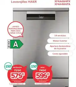 Mi electro HAIER Lavavajillas oferta