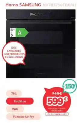 Mi electro SAMSUNG Horno NV785750TDK/U1 oferta