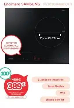 Mi electro SAMSUNG Encimera NZ6385046GK/U1 oferta